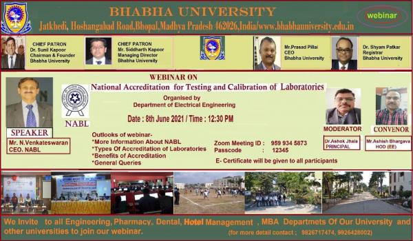 Electrical Dept Webinar