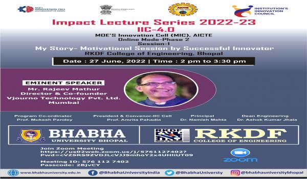 Impact Lecture series 2022-23 IIC 4.0 Day 3 Afternoon Session