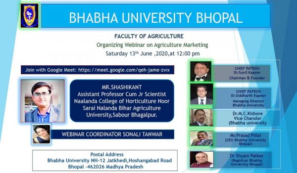 Agriculture Webinar