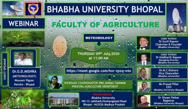 Agriculture Webinar