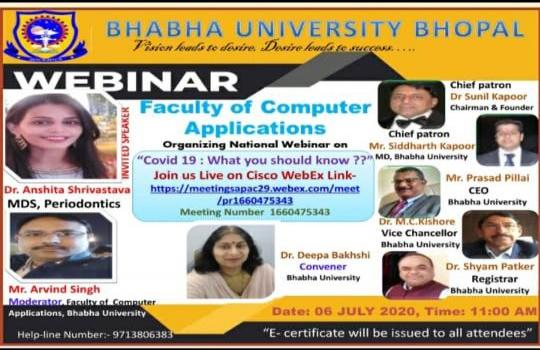 MCA Dept Webinar 