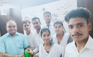 Preparation of hand Sanitizer and Alovera Gel In Bhabha Pharmaceutical Lab.