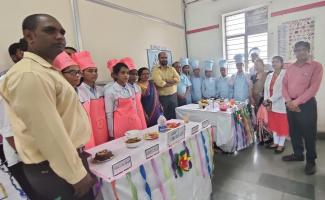 Faculty of nursing Bhabha University organizes a nutrition practical session for B.Sc. Nursing 2nd-y