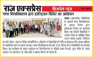 Industrial visit, Mandideep, Bhopal